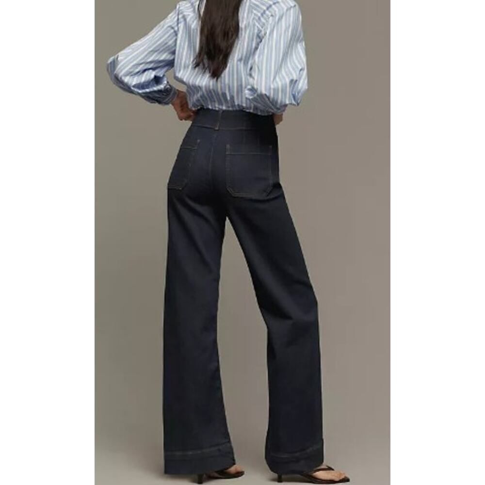Anthropologie Maeve The Colette Full Length Jeans Women’s Sz. 32T - Picture 4 of 8